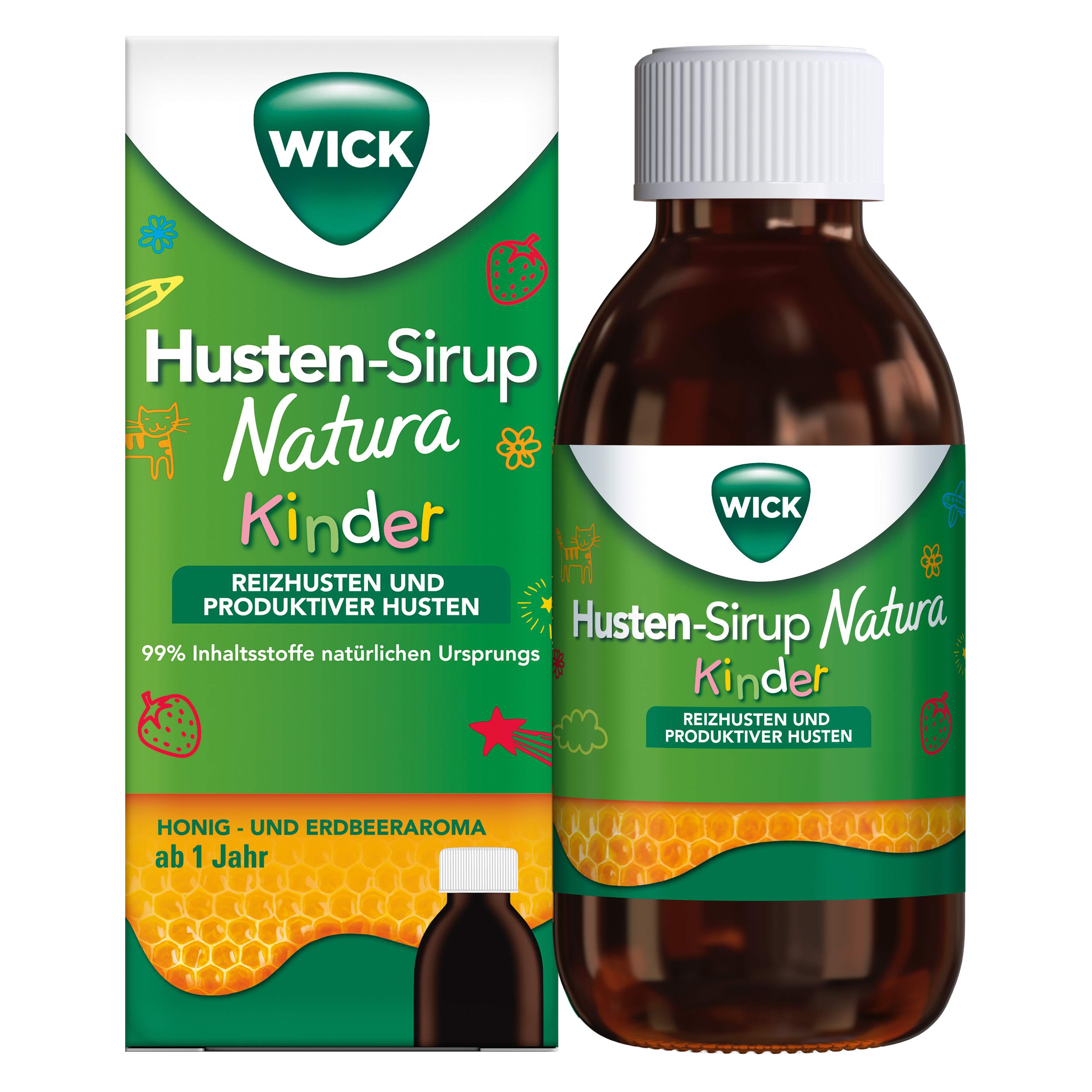WICK Husten-Sirup Natura Kinder Abbildung für WICK Husten-Sirup Natura Kinder
