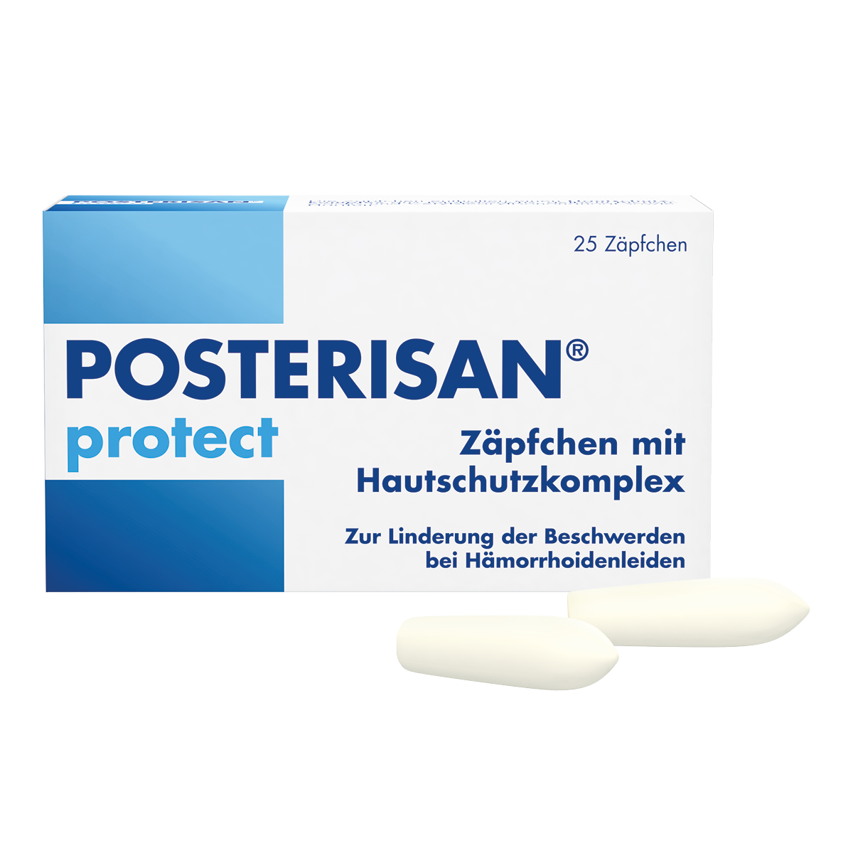 POSTERISAN protect Suppositorien Abbildung für POSTERISAN protect Suppositorien