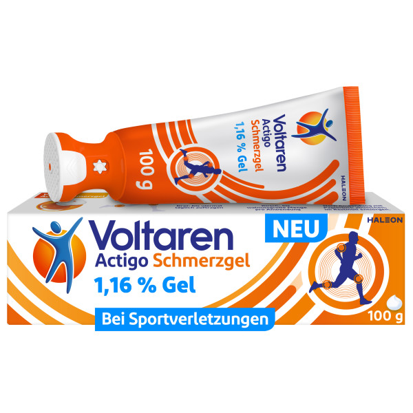 VOLTAREN Actigo Schmerzgel 11,6 mg/g Abbildung für VOLTAREN Actigo Schmerzgel 11,6 mg/g