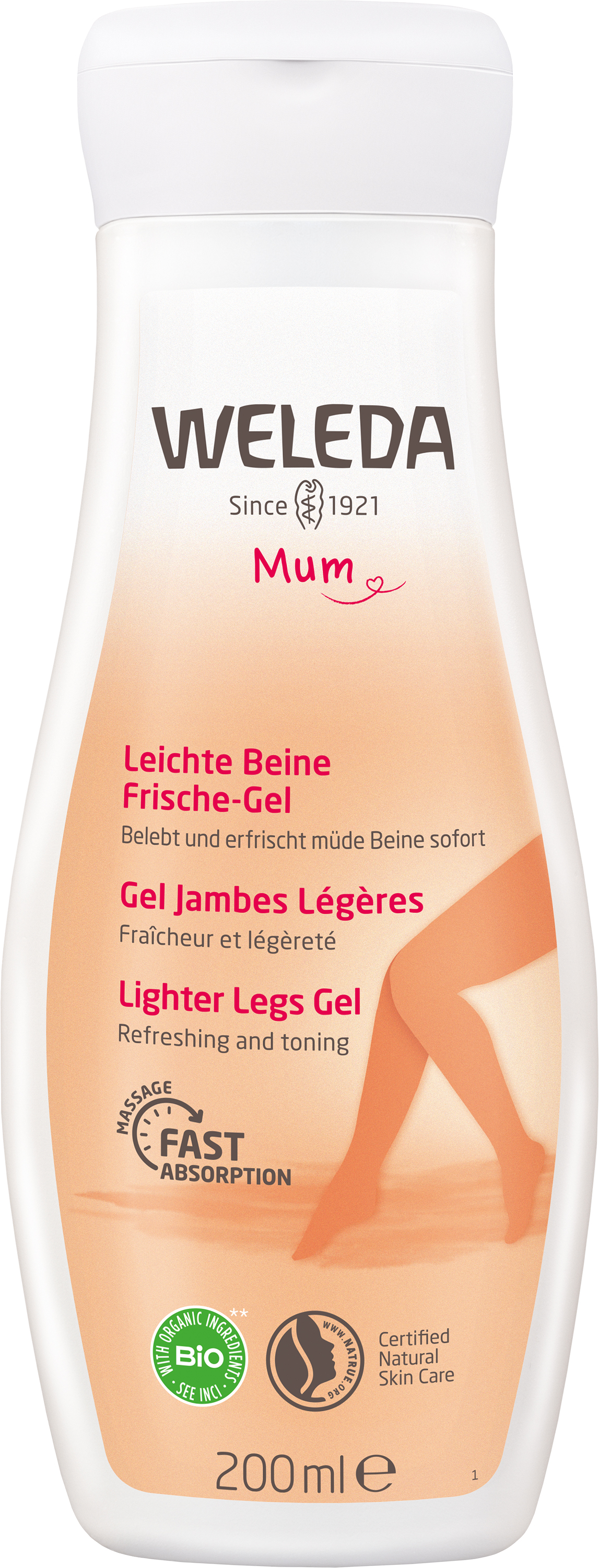 WELEDA Leichte Beine Frische-Gel Abbildung für WELEDA Leichte Beine Frische-Gel