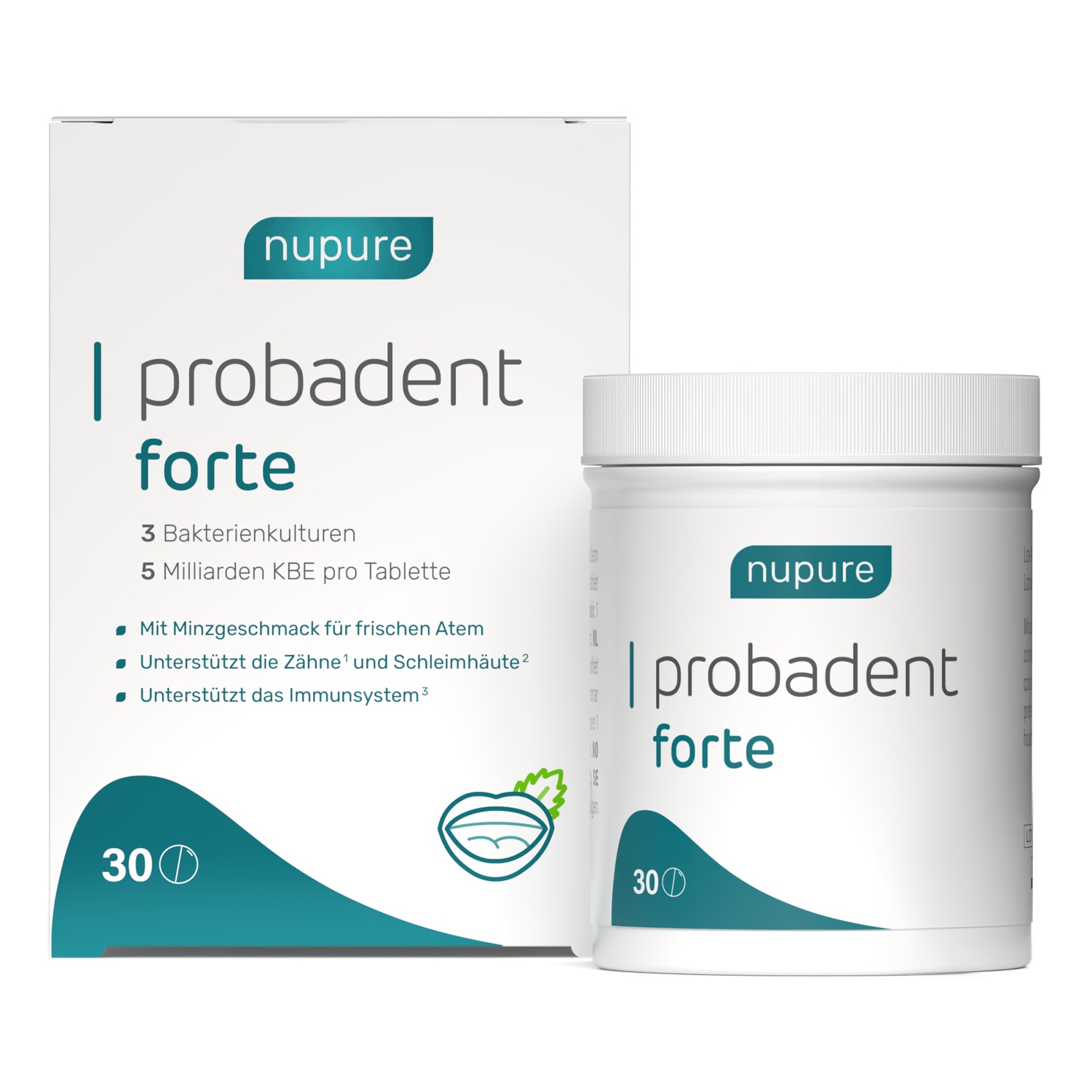 NUPURE probadent forte 3 Bakt.Kult.5 Mrd.KBE Lut. Abbildung für NUPURE probadent forte 3 Bakt.Kult.5 Mrd.KBE Lut.