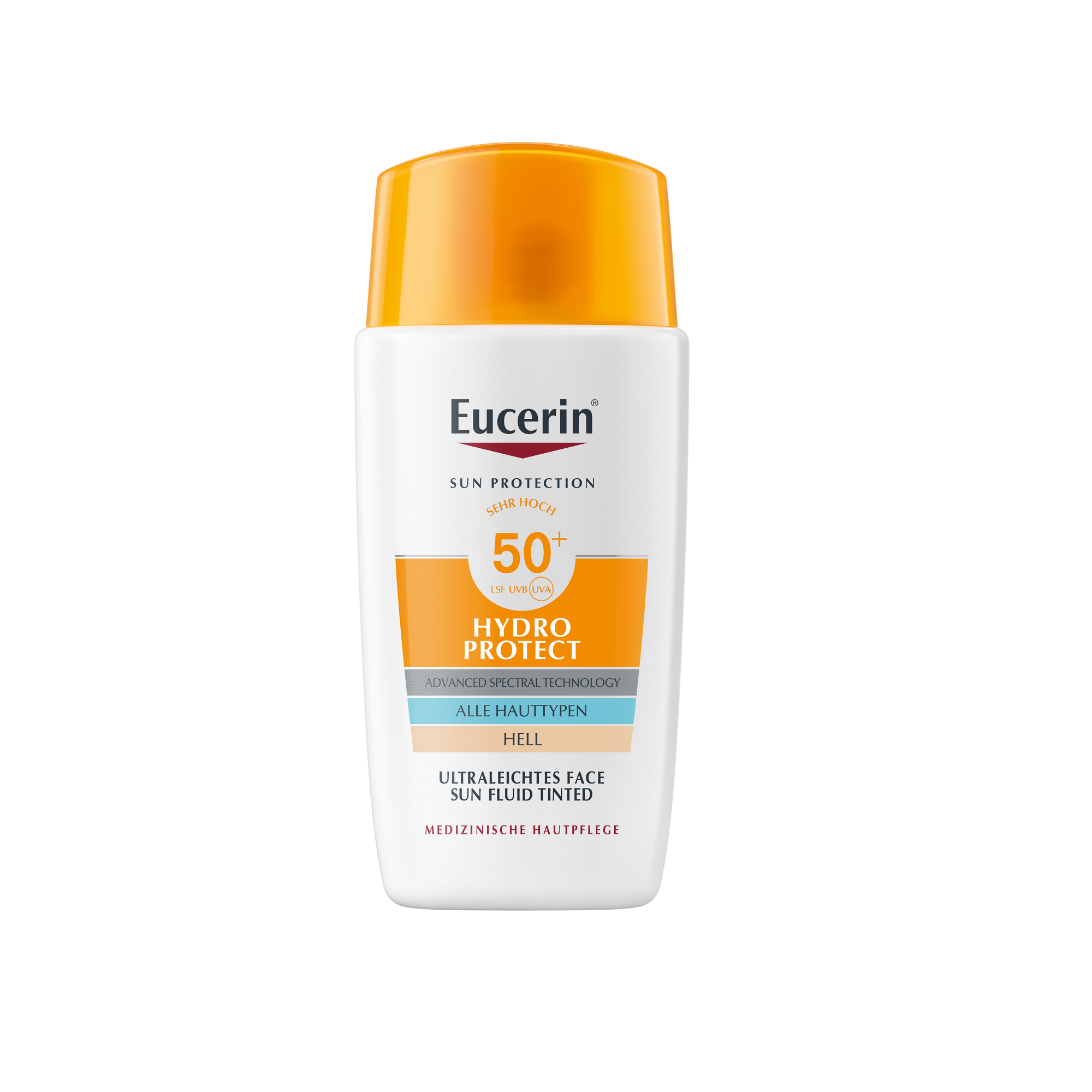 EUCERIN Sun Fluid Hydro Protect Face hell LSF 50+ Abbildung für EUCERIN Sun Fluid Hydro Protect Face hell LSF 50+